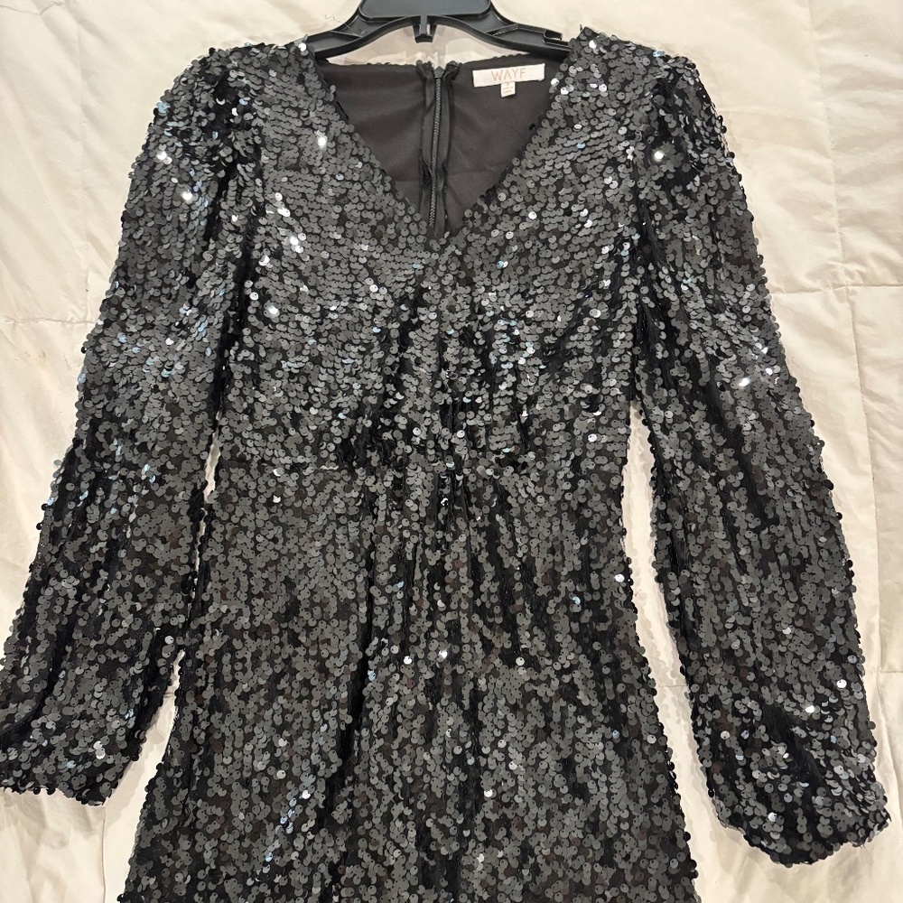 Wayf Sequined Dress